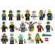 LUAB18 vafa personaje usor de decupat Lego Ultra Agents 30x20cm